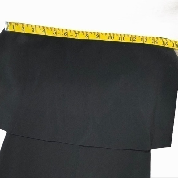 DO+BE black wide leg strapless jumpsuit Size Small - Picture 6 of 13